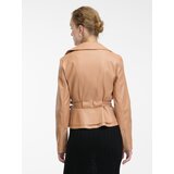 Orsay Light brown women's faux leather jacket - Women's | ePonuda.com