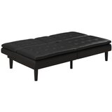 Støraa Crna sklopiva sofa od imitacije kože 191 cm Maine – | shoptok.hr