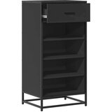 vidaXL Stalak za cipele crni 48x38x97,5 cm izrađeno drvo | shoptok.hr