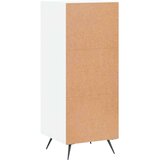 vidaXL Komoda sjajna bijela 34 5 x 34 x 90 cm od konstruiranog drva | shoptok.hr