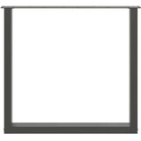  Noge stolića za kavu U-oblika 2 kom antracit 80x(72-73)cm čelik | shoptok.hr