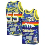 muški Dikembe Mutombo 55 Denver Nuggets 1991-92 Swingman Asian Heritage dres 5.0