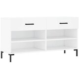  Klupa za cipele bijela 102 x 35 x 55 cm od konstruiranog drva | shoptok.hr