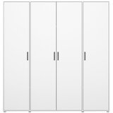 Modern Living Omara S Klasičnimi Vrati Voyager, Bela | Shoptok.si