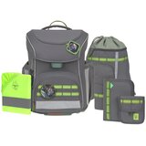 Lässig Šolska torba Slim Unique siva | Shoptok.si