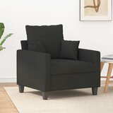 vidaXL Fotelj črn 60 cm blago Cene