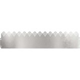 vidaXL Robniki za trato 10 pcs srebrna 103 x 0,05 x 22 cm | Shoptok.si