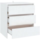  Komoda bijela 70 x 41 x 75 cm od konstruiranog drva | shoptok.hr
