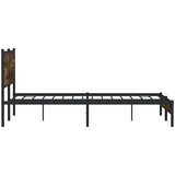 Metalni okvir kreveta bez madraca boja hrasta 160x200 cm | shoptok.hr