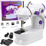 Mini Sewing Machine LED Light Portable 2 Modes Accessories Foot Pedal | shoptok.hr