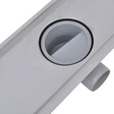  Linearni odvod za tuš 2 kom 530 x 140 mm od nehrđajućeg čelika | shoptok.hr