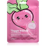 Mad Beauty Veggie Friends Radish maska iz platna z vlažilnim učinkom 25 ml | Shoptok.si
