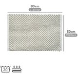 Wenko Bež tekstilna kopalniška preproga 50x80 cm Covelo – | Shoptok.si