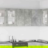 vidaXL Kuhinjska stenska omarica Betonska siva 60x31x60 cm | Shoptok.si