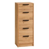  Komoda 5 fioke Georgia hrast | Eponuda.com