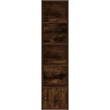 vidaXL Knjižna omara dimljeni hrast 31x24x127 cm inženirski les | Shoptok.si