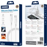 Jellico USB-C KABEL USB-C PD 60W ZA ANDROID TELEFONE 1M HITRO POLNJENJE, (5000334587) Cene
