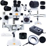 Rosfix STEREOSKOPSKI TRINOKULARNI MIKROSKOP NA PORTALU JUPITER PRO MSJP-T-SDMS1 + MIKROSKOPSKA SVETILKA 56XLED + MIKROSKOPSKI OBJEKTIV 0,5X, (22084148) | Shoptok.si