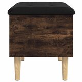  Klupa za pohranu boja hrasta 62x42x46 cm od konstruiranog drva | Eponuda.com