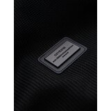 Ombre Men's jacket with high collar and fleece lining - black | shoptok.hr