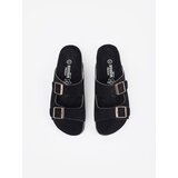 GOODIN Women's leather flip-flops black | shoptok.hr