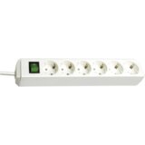 Brennenstuhl ECO-Line 6 fold white 1,5m + switch | shoptok.hr