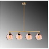 Opviq Luster Benek-15-14443, 80x15x80cm, IP20, Zlatno-ružičaste boje | Eponuda.ba