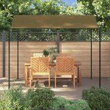 Nadstrešnica 3 x 2,4 m smeđe-siva 180 g/m² | shoptok.hr