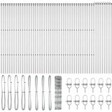  Stup za ogradu Galvanizirano 100 x 1 m Čelik | shoptok.hr