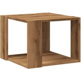 Maison Chic Klubska mizica - kavna mizica - Nizka mizica artisan hrast 40x40x30 cm inženirski les, (21755038) | Shoptok.si