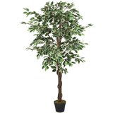  Umjetno stablo fikusa 756 listova 150 cm zeleno | shoptok.hr