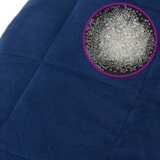  Teška deka plava 220x235 cm 11 kg od tkanine | shoptok.hr