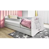 MID.YOU Dječji krevet Dreamy mačka 160x80 sa madracem s ladicom Bijela | shoptok.hr