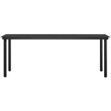  9-dijelni vrtni blagovaonski set s jastucima crni | shoptok.hr