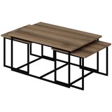 Timeless Tools 3-delni set kavnih miz, oreh, (5000354040) Cene