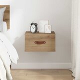  Wall-mounted noćni ormarić Umjetnički hrast 35 x 35 x 20 cm | shoptok.hr