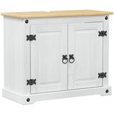 Ormarić za umivaonik Bijelo 73 x 33 x 60 cm Čvrsto borovo drvo | shoptok.hr