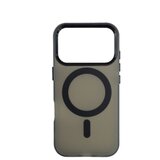 silikonska futrola magsafe fluro color iphone 17 pro max crna  silikonska futrola magsafe fluro color iphone 17 pro max crna Slike