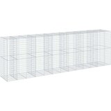  Gabionska košara s poklopcem 650x100x200 cm pocinčano željezo | shoptok.hr