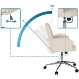 MID.YOU Pisarniški Stol Solao Cord, Bež | Shoptok.si