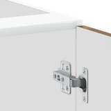 vidaXL Kuhinjska osnovna omarica Porto dimljen hrast inženirski les | Shoptok.si