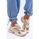 Boto Women's Lace-Up Sports Shoes Beige Emare | Shoptok.si