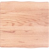 vidaXL Mizna plošča svetlo rjava 40x40x6 cm obdelana trdna hrastovina Cene
