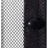  Zastori protiv insekata 2 kom s magnetima 220 x 130 cm crni | shoptok.hr
