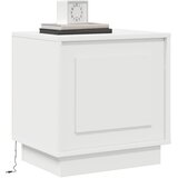  Noćni ormar Bijelo 44 x 34,5 x 45 cm Konstruirano drvo | Eponuda.com