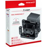 Snakebyte Dual Charge Base S polnilna postaja & nosilec za 10 škatlic z igrami za Nintendo Switch | Shoptok.si