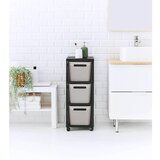 Rotho BRISEN komoda 3&#215;16 L – antracit/kappučino | shoptok.hr