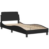  Okvir za krevet bez madraca Hanko crni 90x200cm od tkanine | shoptok.hr