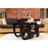 ToddlerInFamily 2V1 MONTESSORI STOLICA POMAGALO MOTIV AUTO (VIE BOJA)-Crna | shoptok.hr
