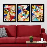 Wallity Set uramljenih slika 3SC_UN3933039, 3 dijela | Eponuda.ba